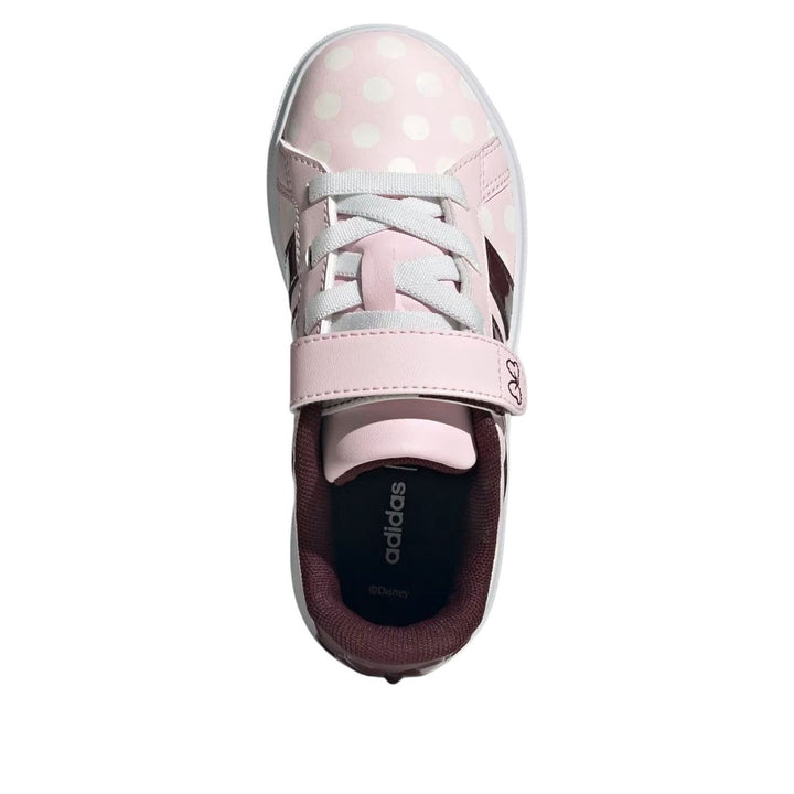 ADIDAS GRAND COURT DISNEY MINNIE MOUSE CLEAR PINK AURORA RUBY CHALK WHITE GS
