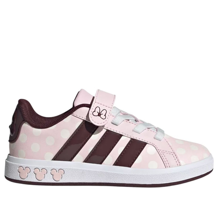 ADIDAS GRAND COURT DISNEY MINNIE MOUSE CLEAR PINK AURORA RUBY CHALK WHITE GS