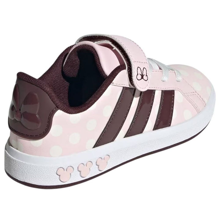 ADIDAS GRAND COURT DISNEY MINNIE MOUSE CLEAR PINK AURORA RUBY CHALK WHITE GS