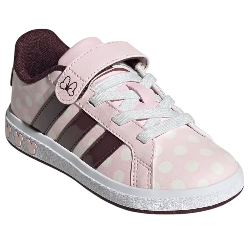 ADIDAS GRAND COURT DISNEY MINNIE MOUSE CLEAR PINK AURORA RUBY CHALK WHITE GS