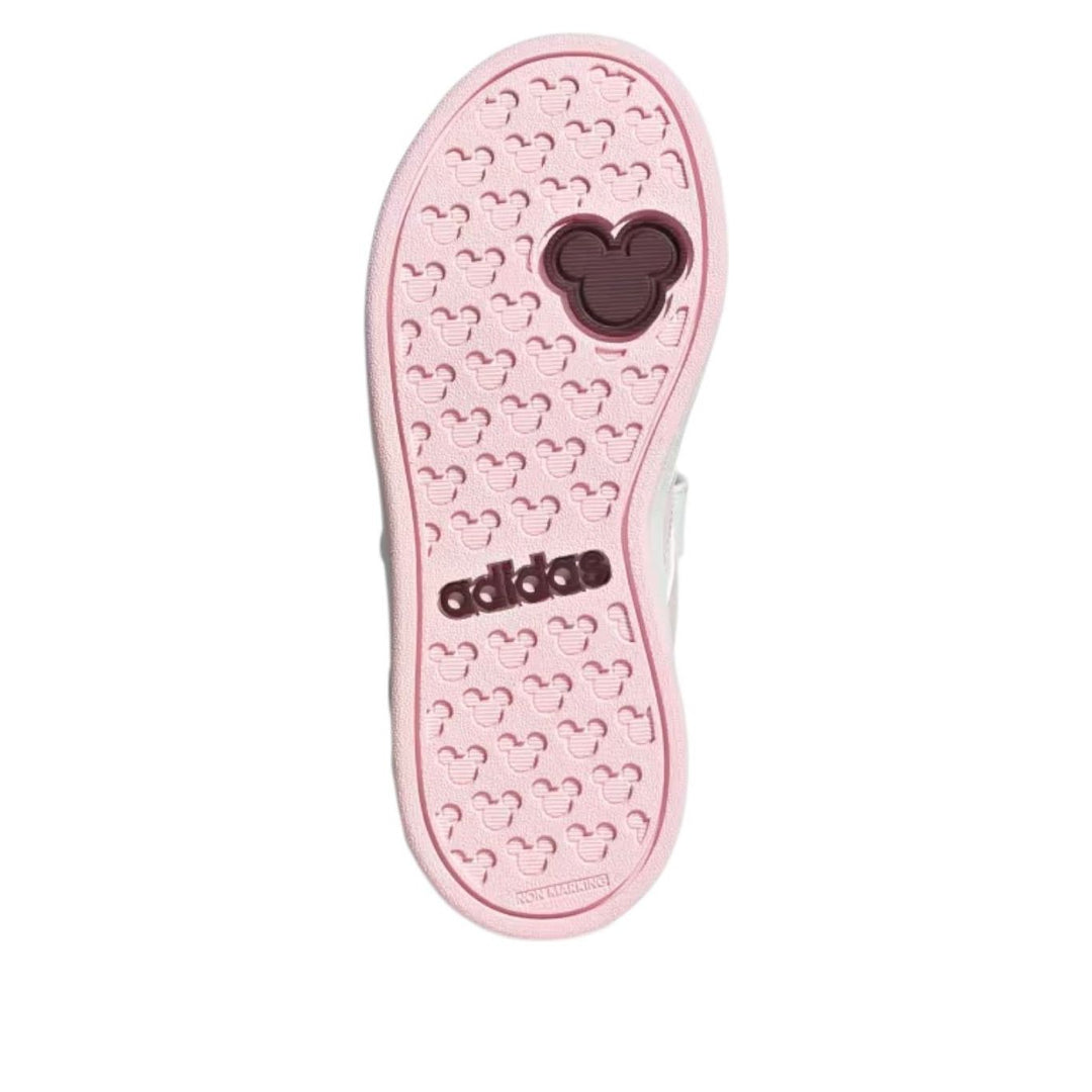 ADIDAS GRAND COURT DISNEY MINNIE MOUSE CLOUD WHITE CLEAR PINK CHALK WHITE GS