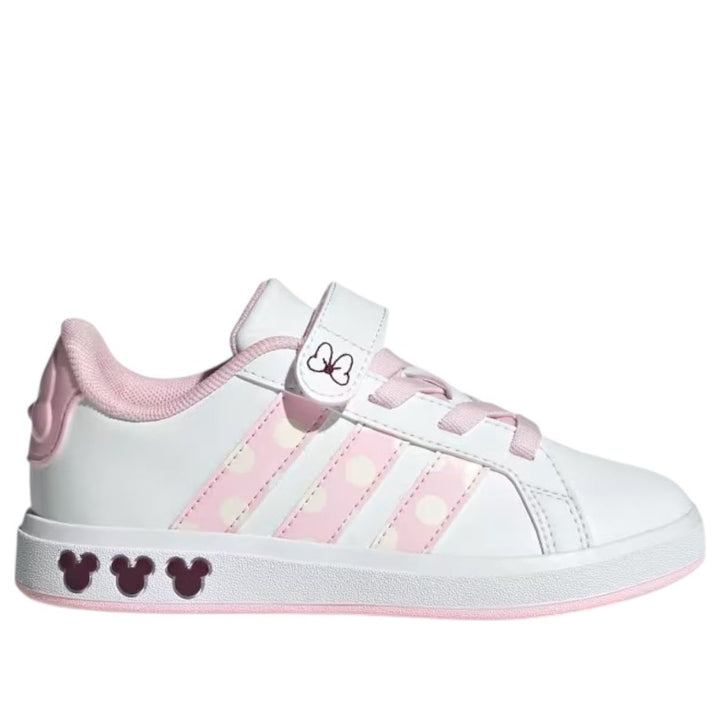 ADIDAS GRAND COURT DISNEY MINNIE MOUSE CLOUD WHITE CLEAR PINK CHALK WHITE GS