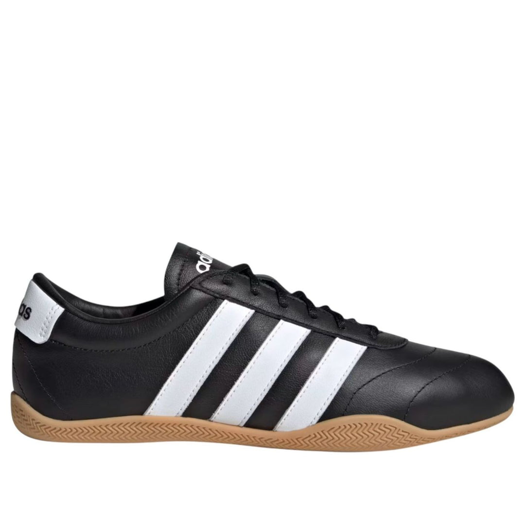 ADIDAS GRAND COURT LO CORE BLACK CLOUD WHITE GUM WOMENS