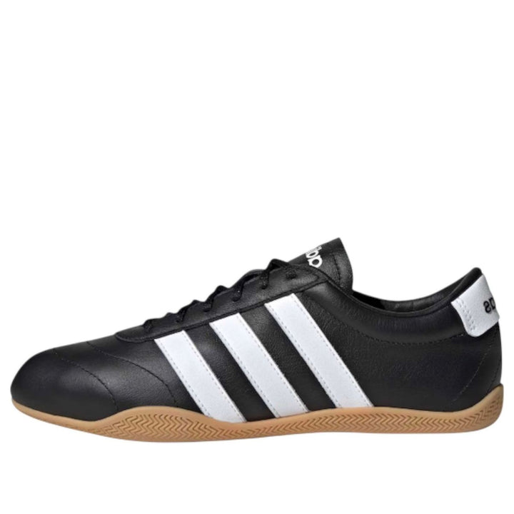 ADIDAS GRAND COURT LO CORE BLACK CLOUD WHITE GUM WOMENS