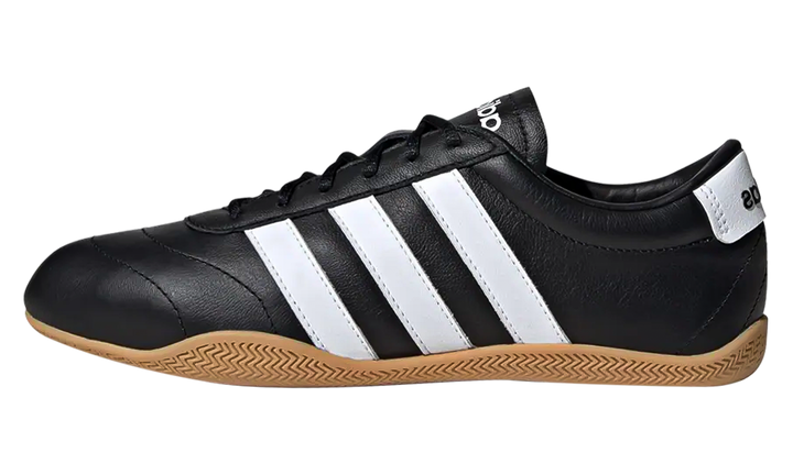 ADIDAS GRAND COURT LO CORE BLACK CLOUD WHITE GUM WOMENS
