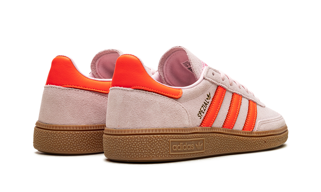 ADIDAS HANDBALL SPEZIAL CLEAR PINK SOLAR ORANGE WOMENS
