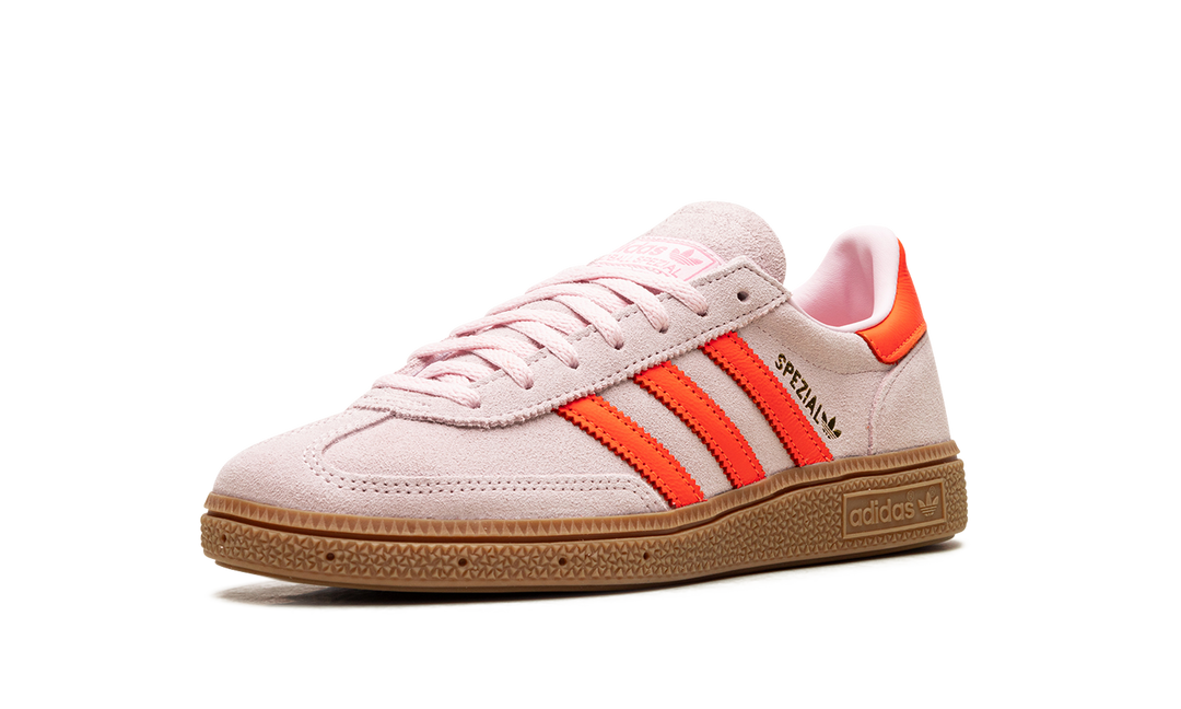 ADIDAS HANDBALL SPEZIAL CLEAR PINK SOLAR ORANGE WOMENS