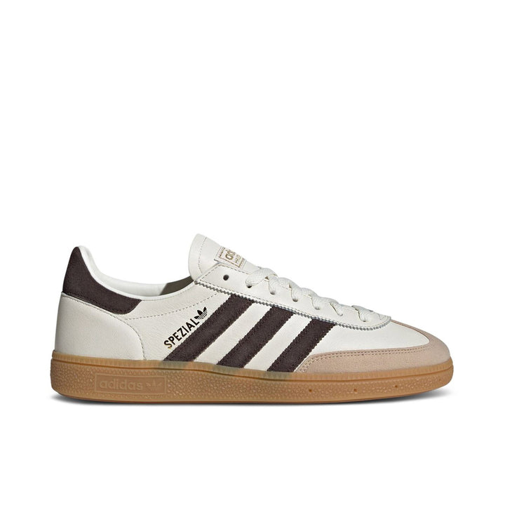 ADIDAS HANDBALL SPEZIAL OFF-WHITE DARK BROWN — Stock 