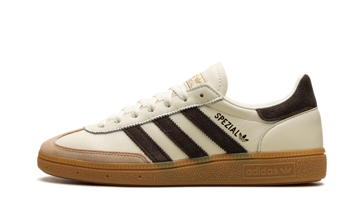 ADIDAS HANDBALL SPEZIAL OFF-WHITE DARK BROWN — Stock 