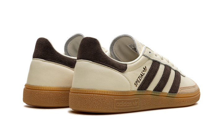 ADIDAS HANDBALL SPEZIAL OFF-WHITE DARK BROWN — Stock 