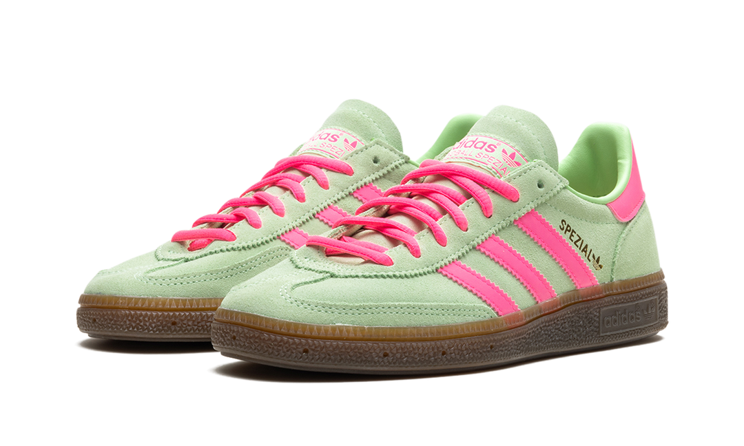 ADIDAS HANDBALL SPEZIAL SEMI GREEN SPARK LUCID PINK