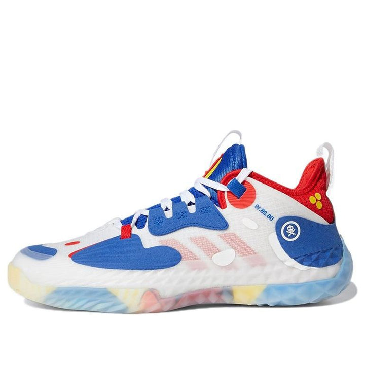 ADIDAS HARDEN VOL. 5 FUTURENATURAL CLOUD WHITE ROYAL BLUE VIVID RED