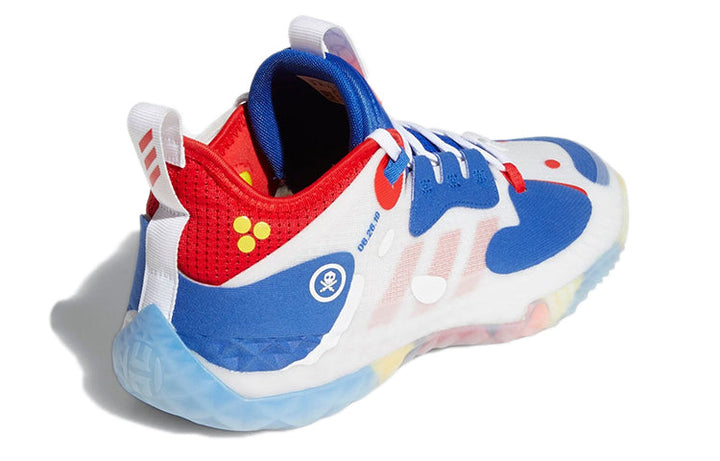 ADIDAS HARDEN VOL. 5 FUTURENATURAL CLOUD WHITE ROYAL BLUE VIVID RED