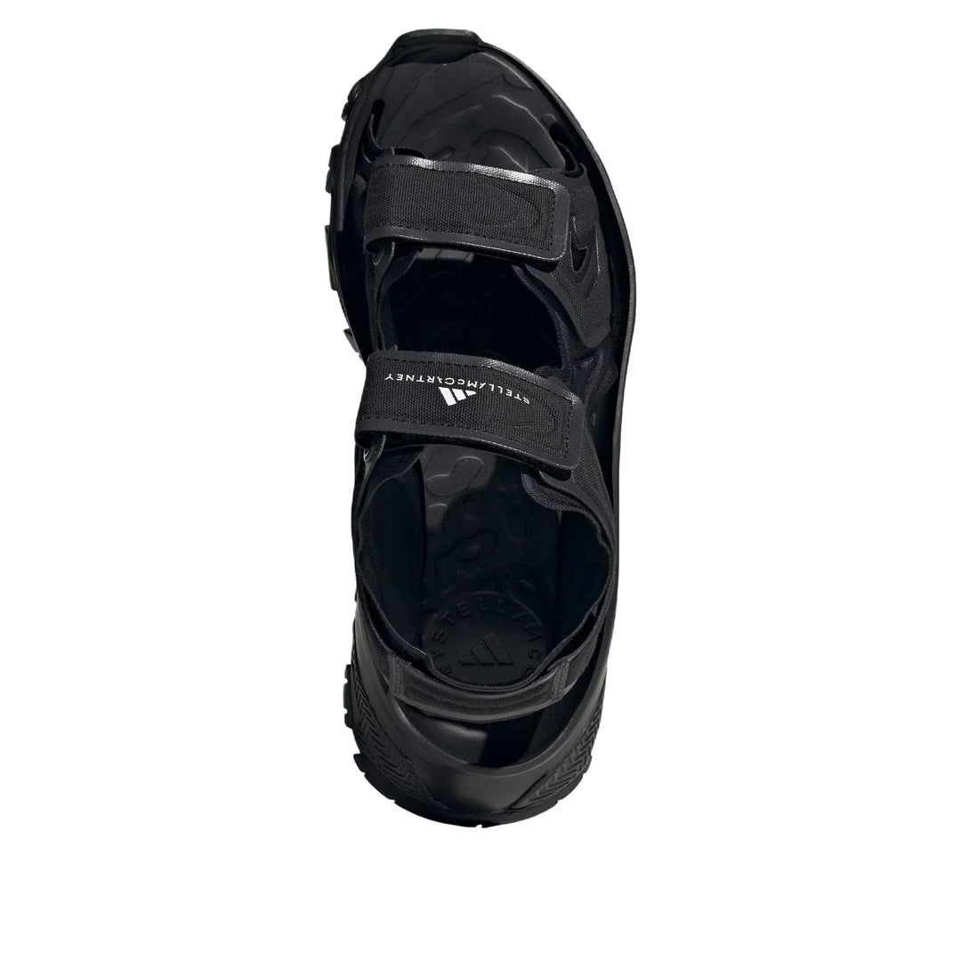 ADIDAS HIKA OUTDOOR SANDALS BY STELLA MCCARTNEY CORE BLACK UTILITY BLACK WOMENS