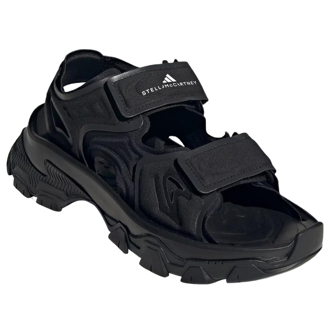 ADIDAS HIKA OUTDOOR SANDALS BY STELLA MCCARTNEY CORE BLACK UTILITY BLACK WOMENS