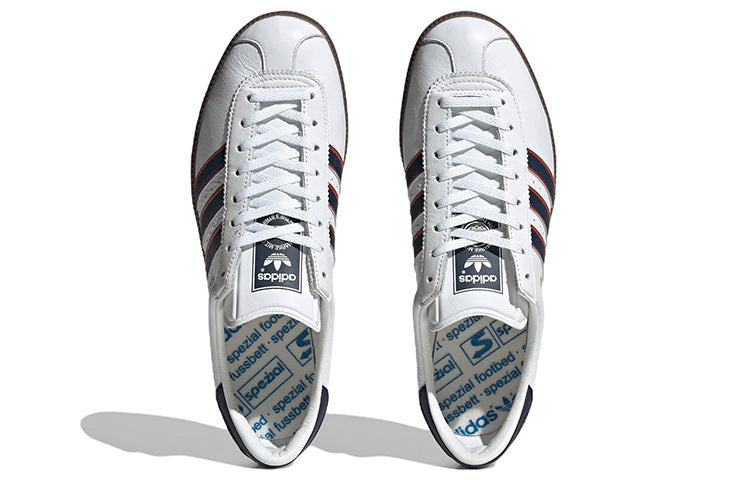 ADIDAS HOCHELAGA SPZL WHITE COLLEGIATE NAVY — Stock 