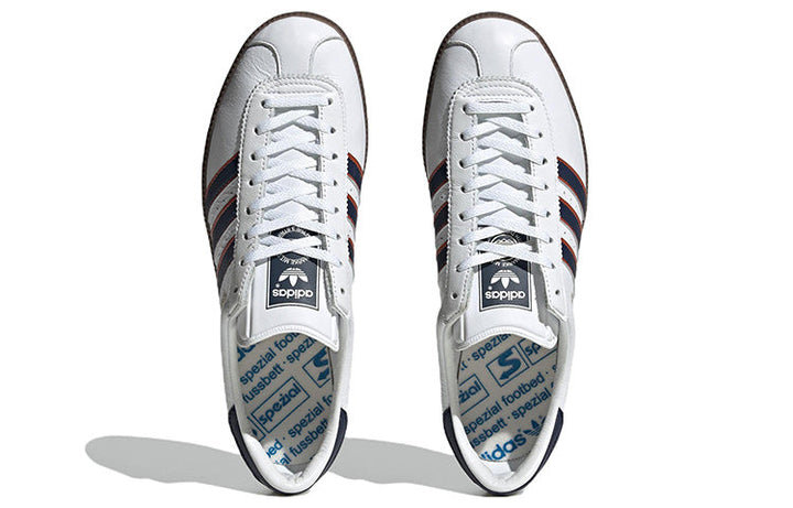 ADIDAS HOCHELAGA SPZL WHITE COLLEGIATE NAVY — Stock 