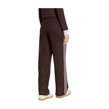 ADIDAS KNITTED CROCHET FIREBIRD TRACK PANTS AURORA COFFEE — Stock