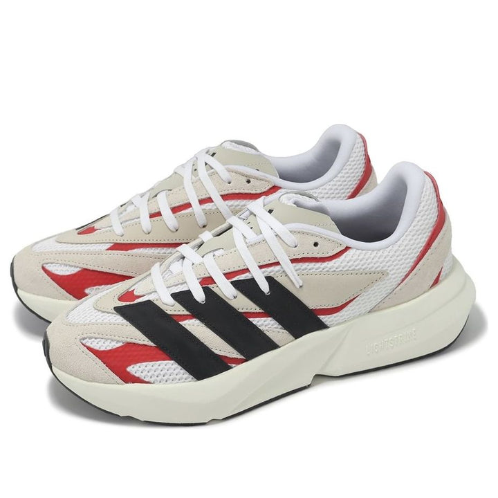 ADIDAS LIGHTBLAZE OFF WHITE CORE BLACK BETTER SCARLET