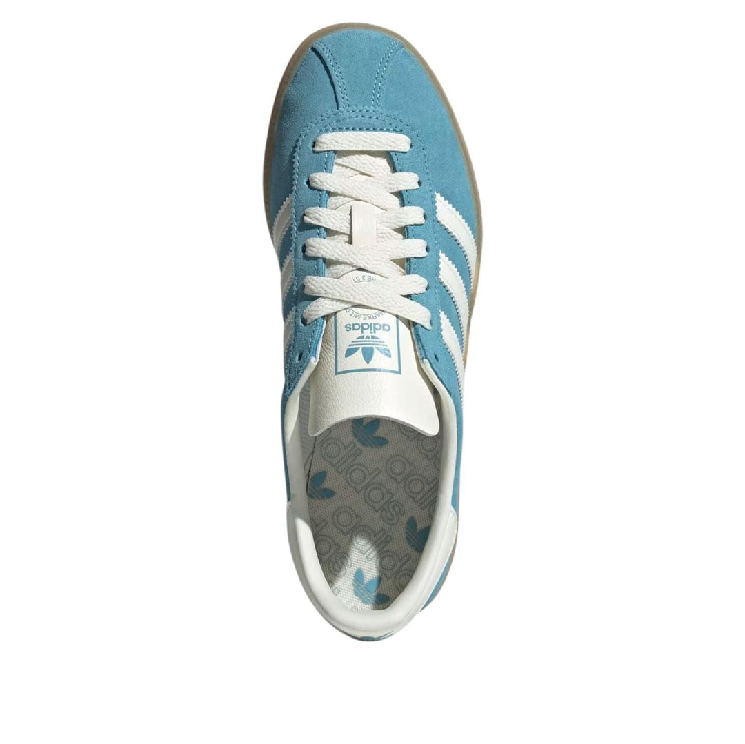 ADIDAS MUENCHEN PRELOVED BLUE OFF WHITE SILVER METALLIC WOMENS