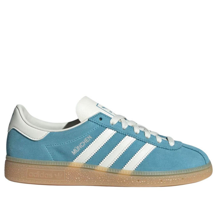 ADIDAS MUENCHEN PRELOVED BLUE OFF WHITE SILVER METALLIC WOMENS