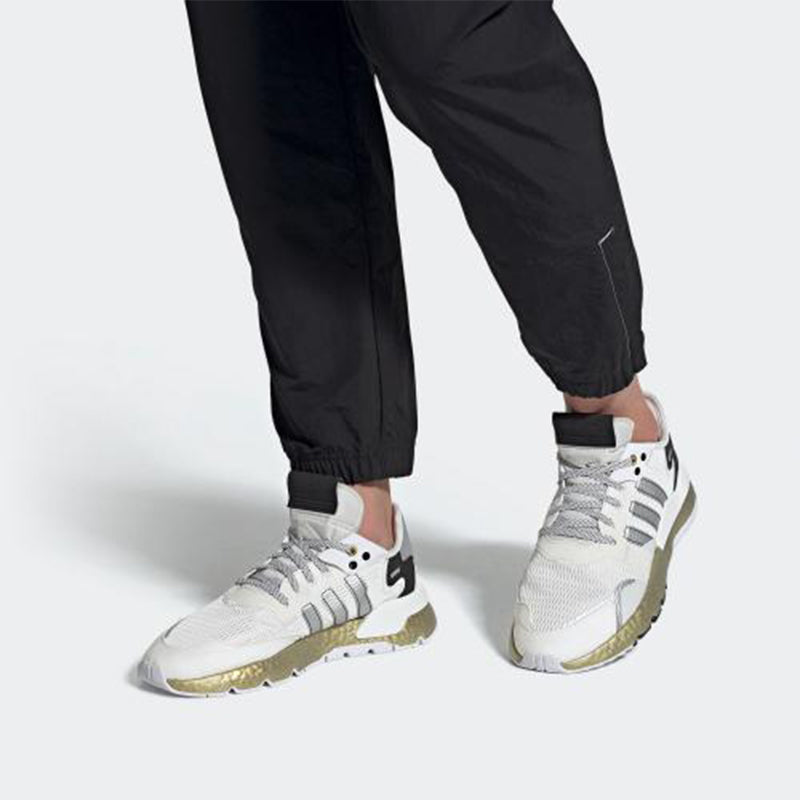 ADIDAS NITE JOGGER WHITE GOLD METALLIC