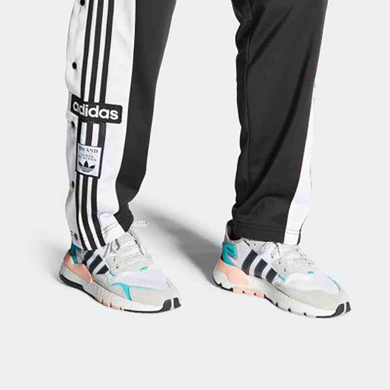 ADIDAS NITE JOGGER WHITE HI-RES AQUA
