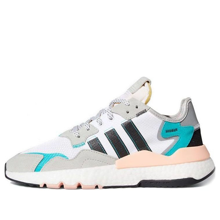 ADIDAS NITE JOGGER WHITE HI-RES AQUA