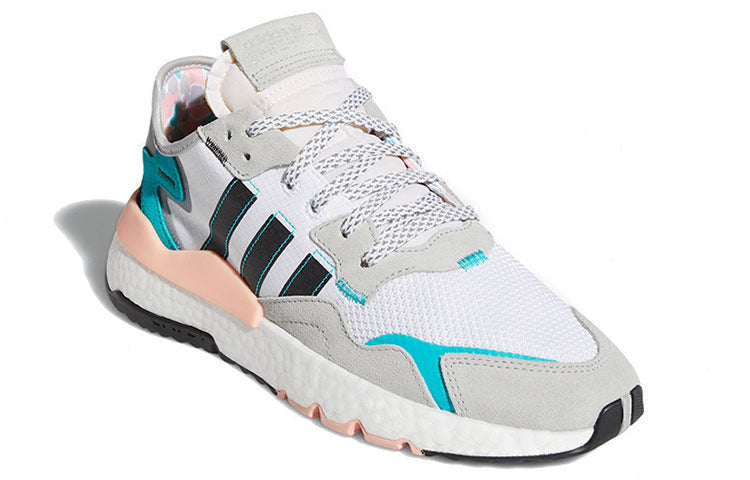 ADIDAS NITE JOGGER WHITE HI-RES AQUA