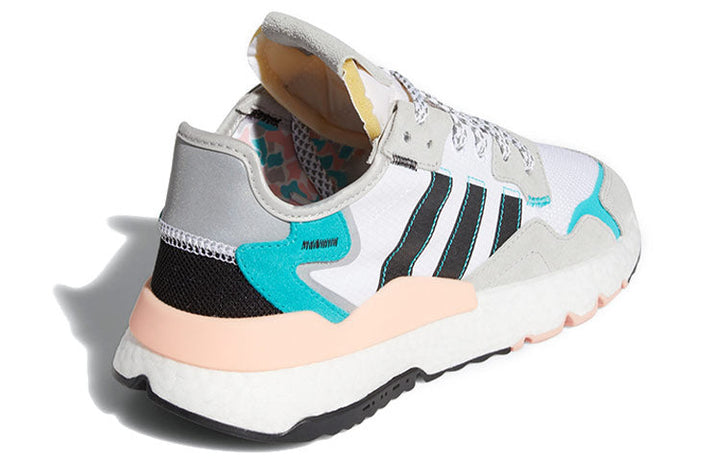 ADIDAS NITE JOGGER WHITE HI-RES AQUA