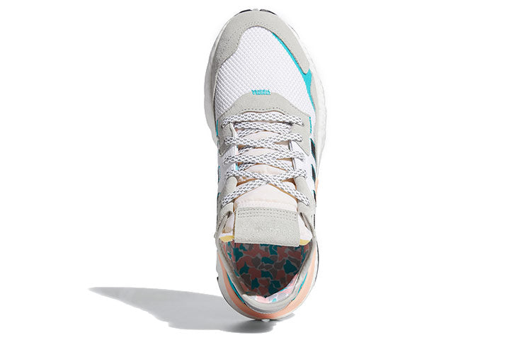 ADIDAS NITE JOGGER WHITE HI-RES AQUA