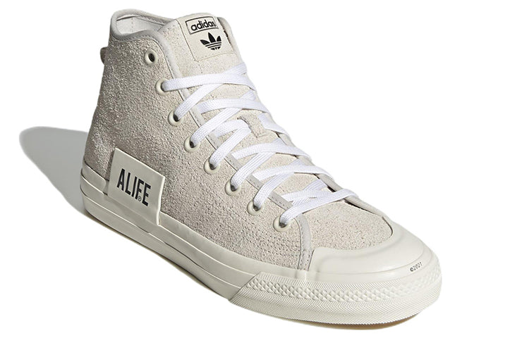 ADIDAS NIZZA HI ALIFE CREAM WHITE