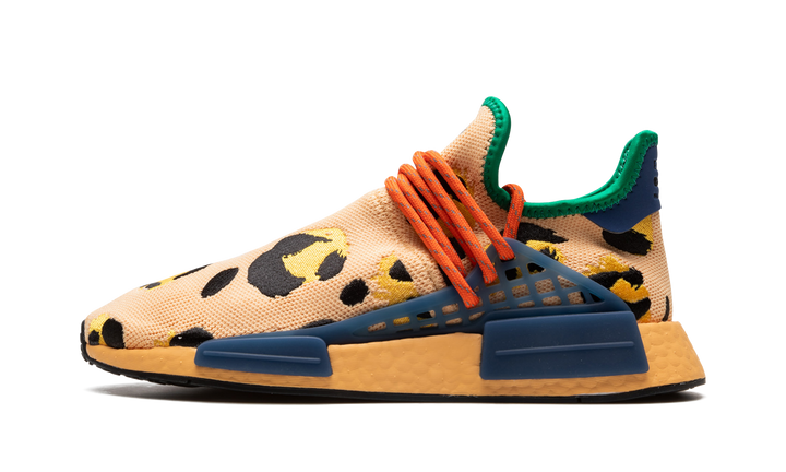ADIDAS NMD HU X PHARRELL ANIMAL PRINT AMBER — Stock 