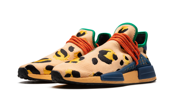 ADIDAS NMD HU X PHARRELL ANIMAL PRINT AMBER — Stock 