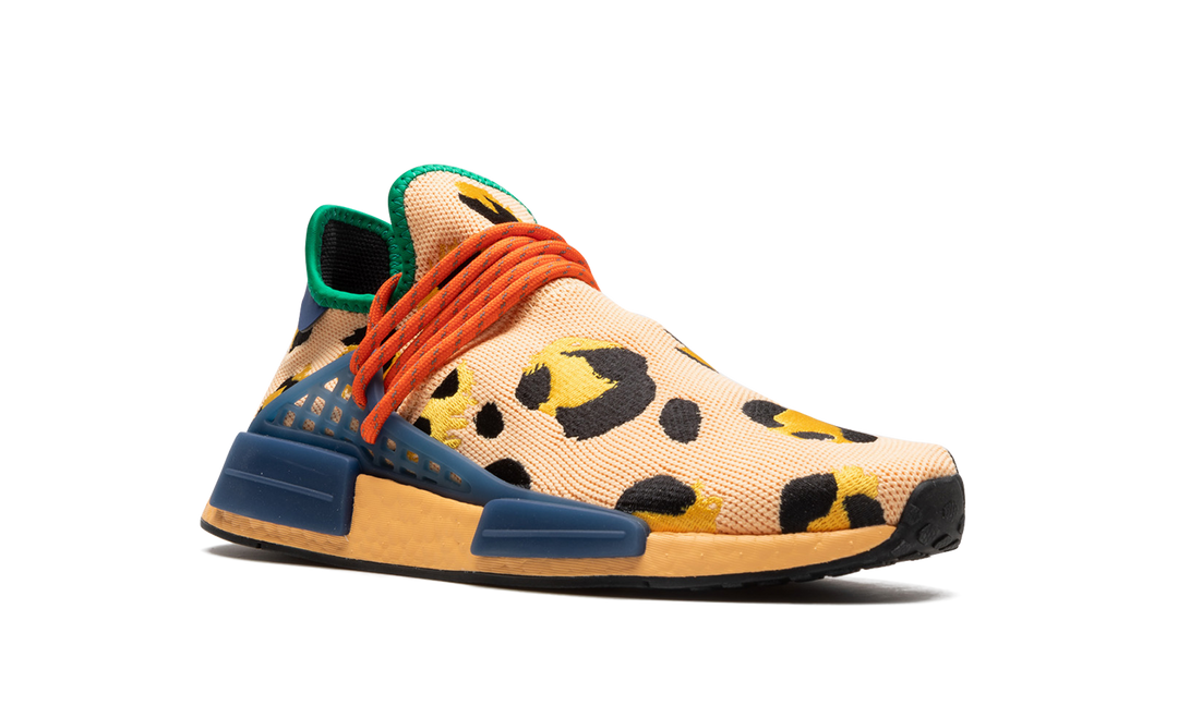 ADIDAS NMD HU X PHARRELL ANIMAL PRINT AMBER — Stock 