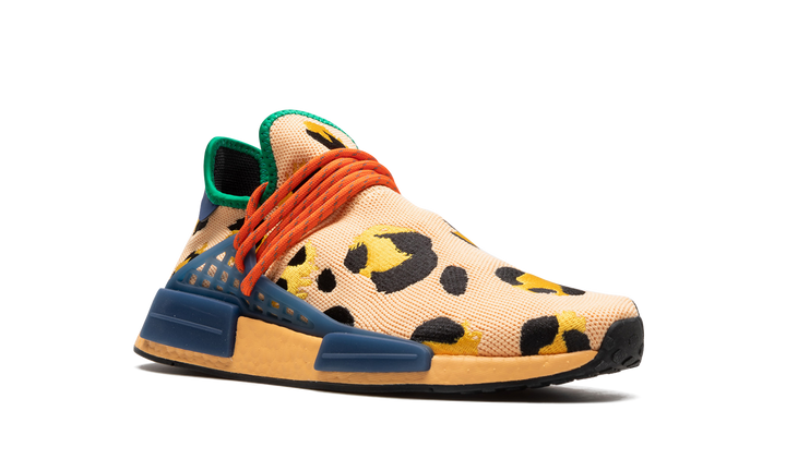 ADIDAS NMD HU X PHARRELL ANIMAL PRINT AMBER — Stock 