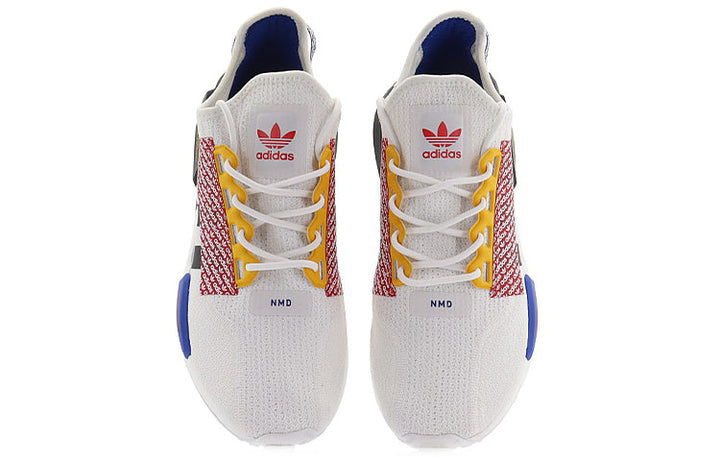ADIDAS NMD R1 V2 LOGO PRINT CLOUD WHITE MULTI