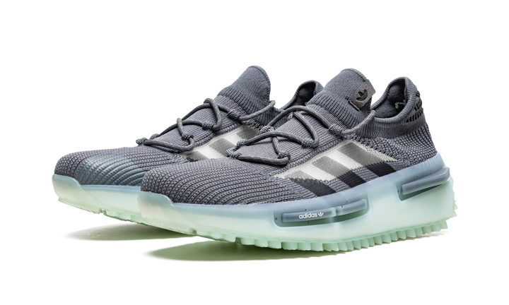 ADIDAS NMD S1 GREY GREEN GLOW