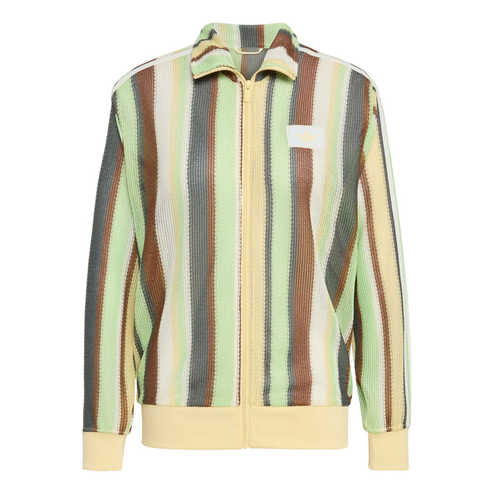 ADIDAS ORIGINALS SUMMER GLOW KNITTED FIREBIRD TRACK TOP MULTICOLOR