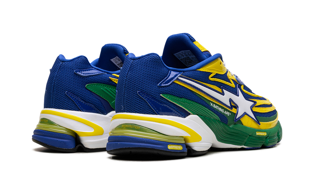 ADIDAS ORKETRO BAPE YELLOW BLUE GREEN