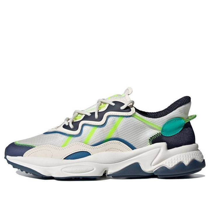 ADIDAS OZWEEGO CORE WHITE SIGNAL GREEN