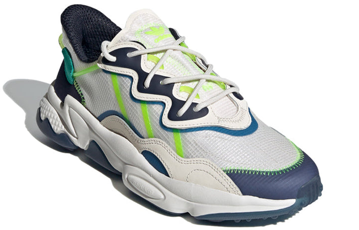 ADIDAS OZWEEGO CORE WHITE SIGNAL GREEN