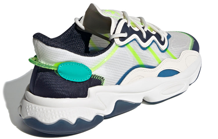 ADIDAS OZWEEGO CORE WHITE SIGNAL GREEN