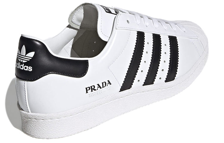 ADIDAS PRADA SUPERSTAR (BLACK AND WHITE)