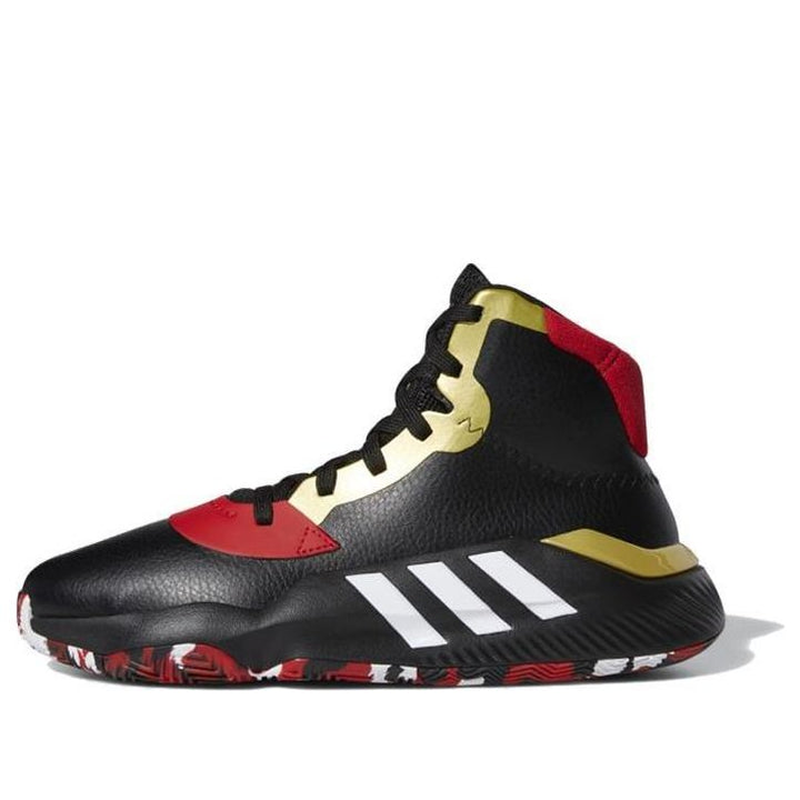 ADIDAS PRO BOUNCE 2019 BLACK SCARLET GOLD