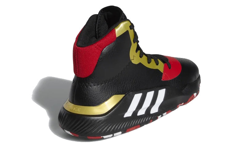 ADIDAS PRO BOUNCE 2019 BLACK SCARLET GOLD