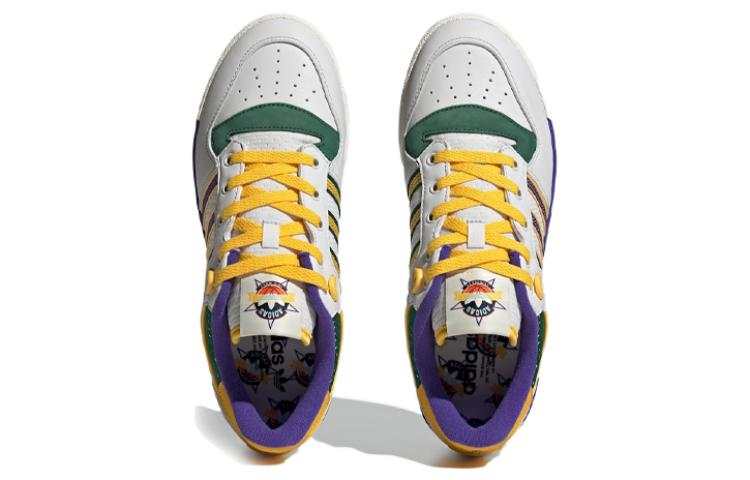 ADIDAS RIVALRY LOW 86 CRYSTAL WHITE ENERGY INK BOLD GOLD
