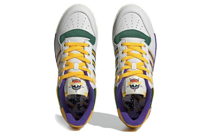ADIDAS RIVALRY LOW 86 CRYSTAL WHITE ENERGY INK BOLD GOLD