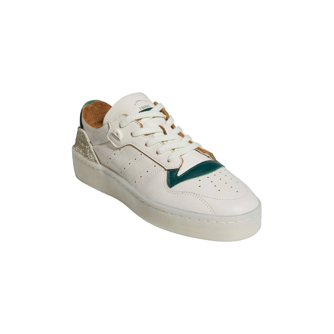 ADIDAS RIVALRY LOW CLOUD WHITE COLLEGIATE GREEN IVORY