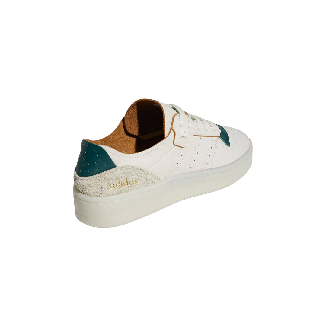 ADIDAS RIVALRY LOW CLOUD WHITE COLLEGIATE GREEN IVORY